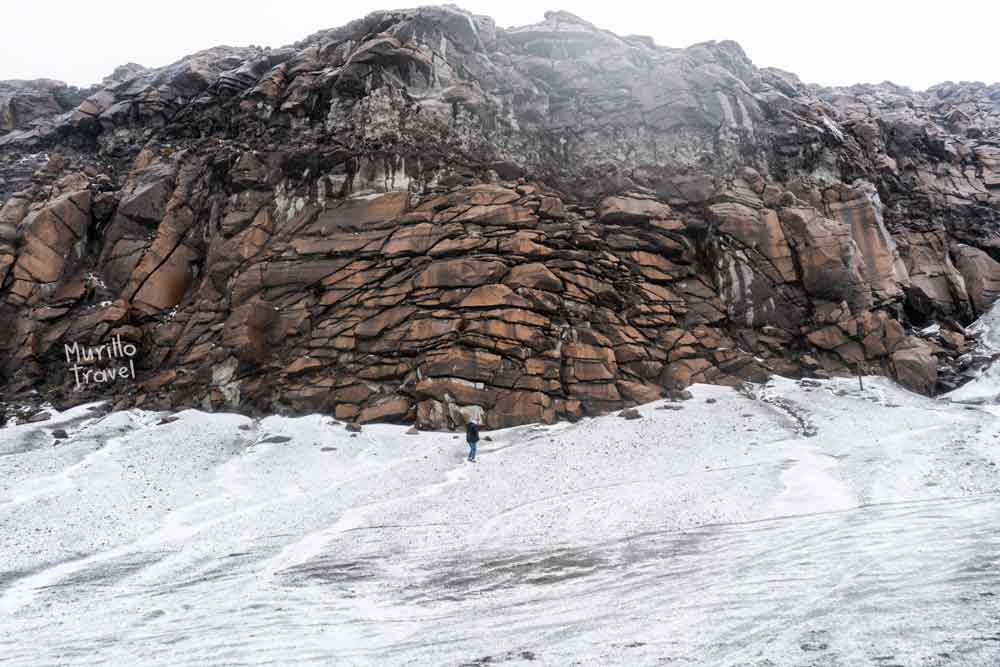 Nieve en el Nevado del Ruiz Murillo Tolima